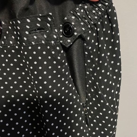 Laura Plus Asymmetrical Polkadot Flowy Skirt Size 18 - Picture 5 of 5